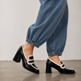 Load image into Gallery viewer, TAMARA LONDON BERGEN BLACK MULTI