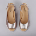 Load image into Gallery viewer, LE SANSA PETUNIA CHAMPAGNE - Women Sandals - Collective Shoes