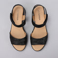 Load image into Gallery viewer, LE SANSA PILIA BLACK - Women Sandals - Collective Shoes
