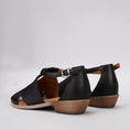 Load image into Gallery viewer, LE SANSA DIGBY BLACK BLACK - Women Sandals - Collective Shoes