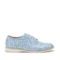 Load image into Gallery viewer, ROLLIE DERBy STEEL BLUE FLOWERS - Women sneakers - Collective Shoes