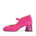 Load image into Gallery viewer, BRESLEY PODIUM HOT PINK MULTI - Women Heels - Collective Shoes