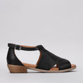 Load image into Gallery viewer, LE SANSA DIGBY BLACK BLACK - Women Sandals - Collective Shoes