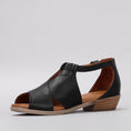 Load image into Gallery viewer, LE SANSA DIGBY BLACK BLACK - Women Sandals - Collective Shoes