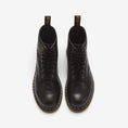 Load image into Gallery viewer, DR MARTENS 1460 8 EYE BLACK NAPPA
