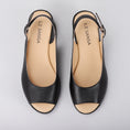 Load image into Gallery viewer, LE SANSA PETUNIA BLACK - Women Sandals - Collective Shoes