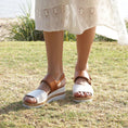 Load image into Gallery viewer, LE SANSA TESS WHITE TAN - Women Sandals - Collective Shoes