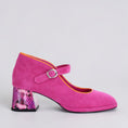 Load image into Gallery viewer, BRESLEY PODIUM HOT PINK MULTI - Women Heels - Collective Shoes
