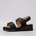 Load image into Gallery viewer, LE SANSA EMERY BLACK - Women Sandals - Collective Shoes