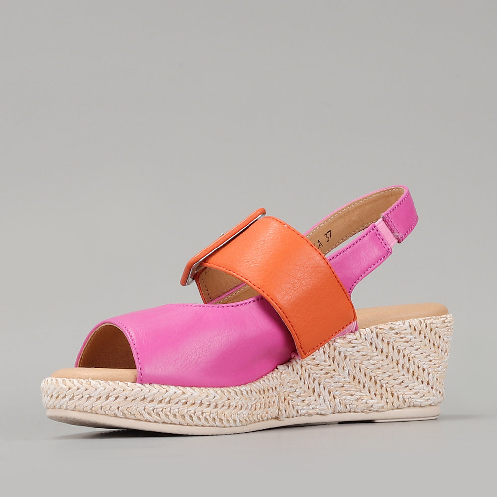 LE SANSA PAROLA FUCHSIA ORANGE