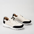 Load image into Gallery viewer, LE SANSA RYDER CREAM BLACK - Women Sneakers - Collective Shoes