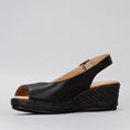 Load image into Gallery viewer, LE SANSA PETUNIA BLACK - Women Sandals - Collective Shoes