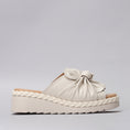 Load image into Gallery viewer, LE SANSA EUDORE CREAM - Women Slides - Collective Shoes