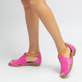 Load image into Gallery viewer, LE SANSA DIGBY BEAD ORANGE - Women Sandals - Collective Shoes