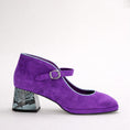 Load image into Gallery viewer, BRESLEY PODIUM PURPLE MULTI - Women Heels - Collective Shoes