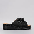 Load image into Gallery viewer, LE SANSA EUDORE BLACK - Women Slides - Collective Shoes