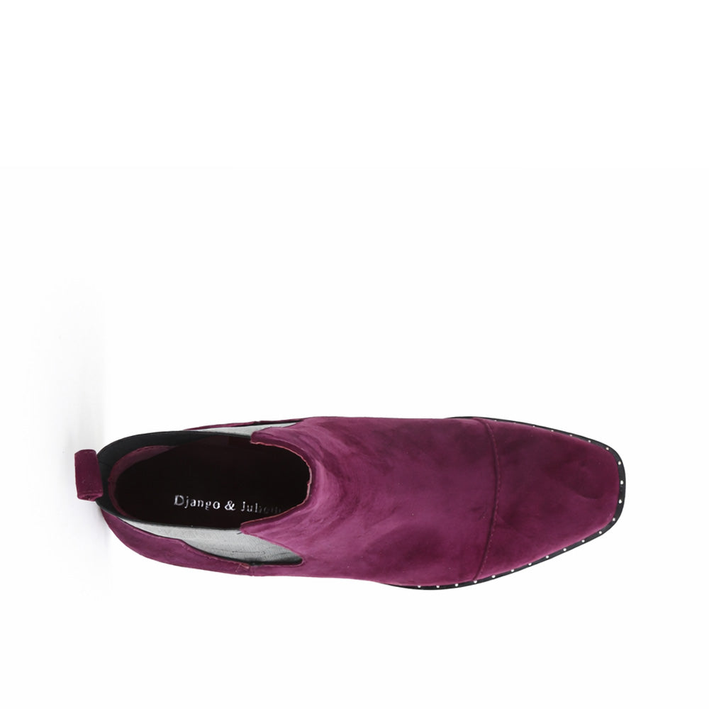 DJANGO & JULIETTE FORDA BURGUNDY - Women Boots - Collective Shoes