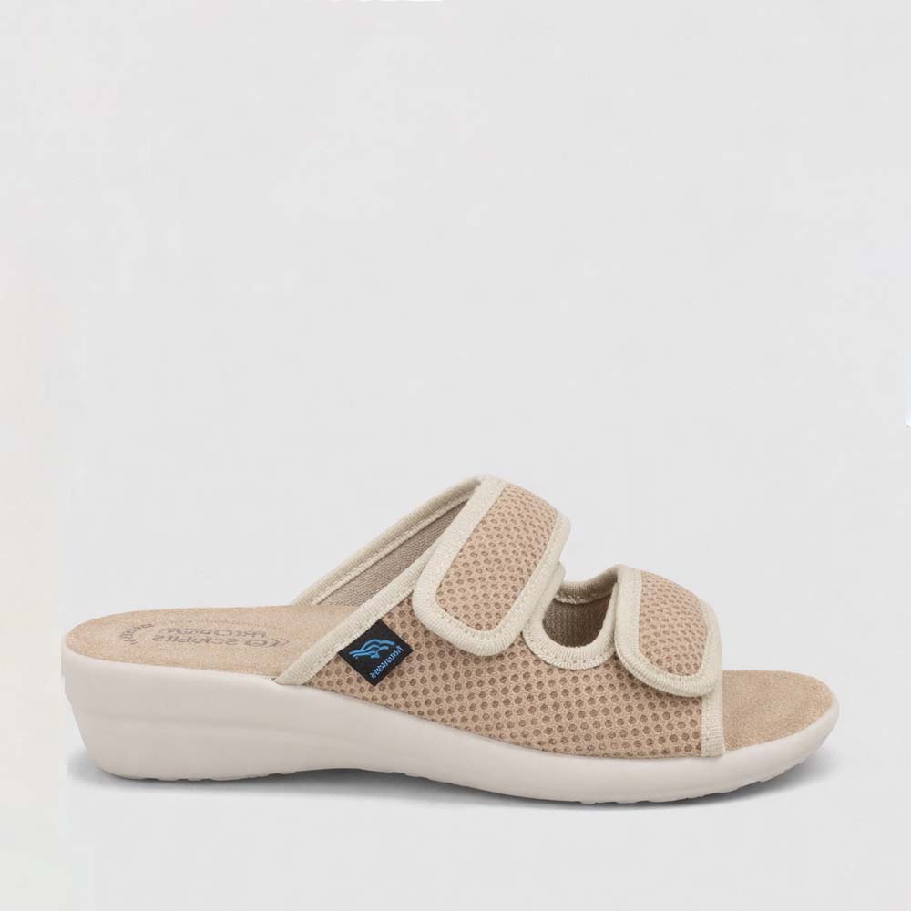 FLY FLOT T4F50 FE BEIGE - Women slippers - Collective Shoes