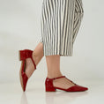 Load image into Gallery viewer, NAKED ARCHES CAPITAL RED - Women Sandals - Collective Shoes