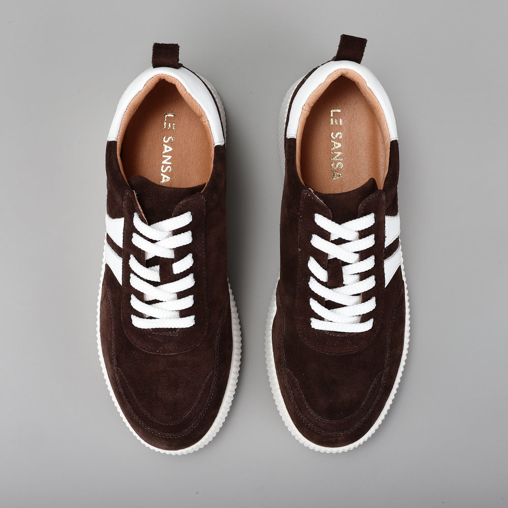 LE SANSA COMET CHOCOLATE SUEDE