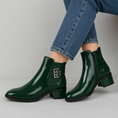 Load image into Gallery viewer, LE SANSA ROMY BOTTLE GREEN - Women Boots - Collective Shoes