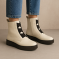 Load image into Gallery viewer, ALFIE & EVIE DATE CREAM - Women Boots - Collective Shoes