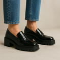 Load image into Gallery viewer, LE SANSA ZOEY BLACK PATENT - Women Loafers - Collective Shoes