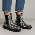 Load image into Gallery viewer, LE SANSA DINGO BLACK FLORAL - Women Boots - Collective Shoes