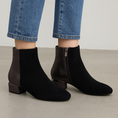Load image into Gallery viewer, DJANGO & JULIETTE GARYIE BLACK SHIMMER - Women Boots - Collective Shoes