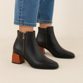 Load image into Gallery viewer, BRESLEY PIPPY BLACK RED - Women Boots - Collective Shoes