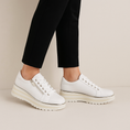 Load image into Gallery viewer, DJANGO & JULIETTE EAMMES WHITE - Women Sneakers - Collective Shoes