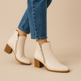 Load image into Gallery viewer, DJANGO & JULIETTE ZERENA VANILLA - Women Boots - Collective Shoes