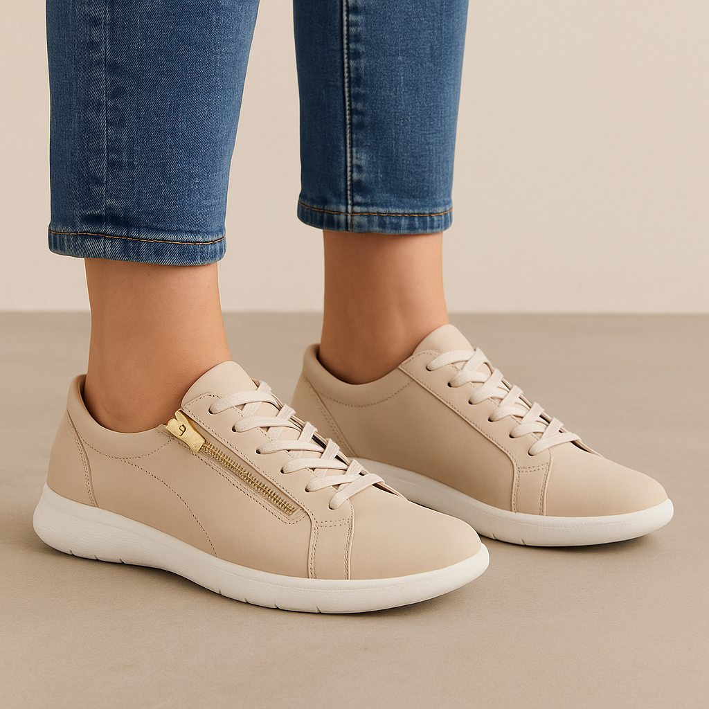 ZIERA SOLAR ALMOND - Women sneakers - Collective Shoes