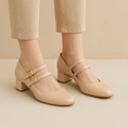 Load image into Gallery viewer, ZIERA KAROLY CAFE PATENT - Women Sandals - Collective Shoes