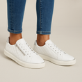 Load image into Gallery viewer, ZIERA KOZIE SILVER WHITE - Women sneakers - Collective Shoes
