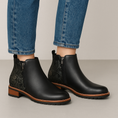 Load image into Gallery viewer, LE SANSA FIG BLACK PRINT - Women Boots - Collective Shoes