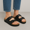 Load image into Gallery viewer, LE SANSA DUKE BLACK - Women Flats - Collective Shoes