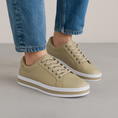 Load image into Gallery viewer, ALFIE & EVIE PARADISE SAGE - Women sneakers - Collective Shoes