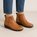Load image into Gallery viewer, ZIERA SHANGHAI TAN - Women Boots - Collective Shoes