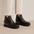 Load image into Gallery viewer, DJANGO & JULIETTE RADIO BLACK NATURAL - Women Boots - Collective Shoes