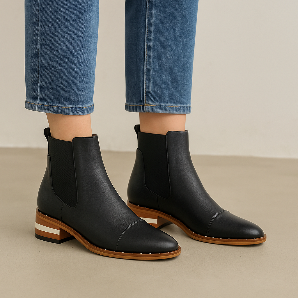 DJANGO & JULIETTE FORDA BLACK - Women Boots - Collective Shoes