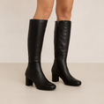 Load image into Gallery viewer, DJANGO & JULIETTE PRISONE BLACK - Women High Boots - Collective Shoes