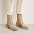 Load image into Gallery viewer, DJANGO & JULIETTE ZOSIA ALMOND - Women Boots - Collective Shoes