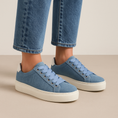 Load image into Gallery viewer, DJANGO & JULIETTE FINNI DENIM BLUE - Women Sneakers - Collective Shoes
