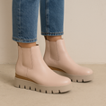 Load image into Gallery viewer, DJANGO & JULIETTE REVEL DARK NUDE TAUPE SOLE - Women Boots - Collective Shoes