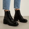 Load image into Gallery viewer, DJANGO & JULIETTE ZYAN BLACK PATENT - Women Boots - Collective Shoes