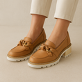 Load image into Gallery viewer, BRESLEY DOBBIE BRANDY - Women Loafers - Collective Shoes