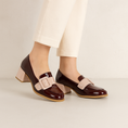 Load image into Gallery viewer, BRESLEY ALLYOOP WINE CRUSH - Women Loafers - Collective Shoes