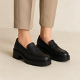 Load image into Gallery viewer, LE SANSA ZOEY BLACK - Women Loafers - Collective Shoes