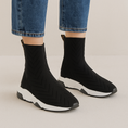 Load image into Gallery viewer, Blanche Black Leopard - Women Boots - Collective Shoes